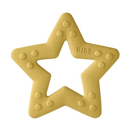 BIBS rágóka - csillag, mustársárga