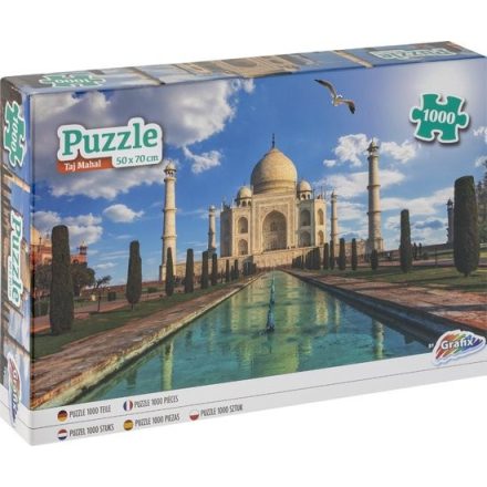 1000 darabos puzzle 50x70 cm, Taj Mahal Grafix