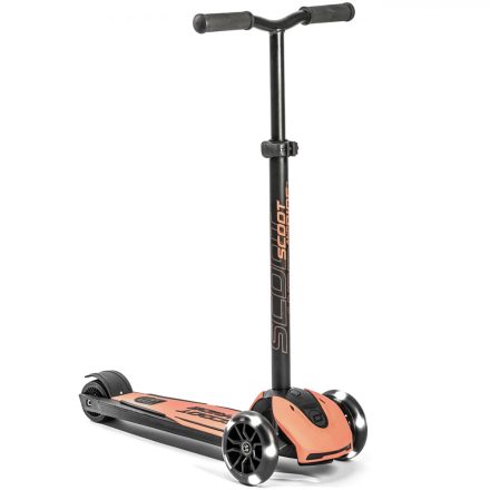 Scoot and Ride Highwaykick 5 LED Roller - PEACH