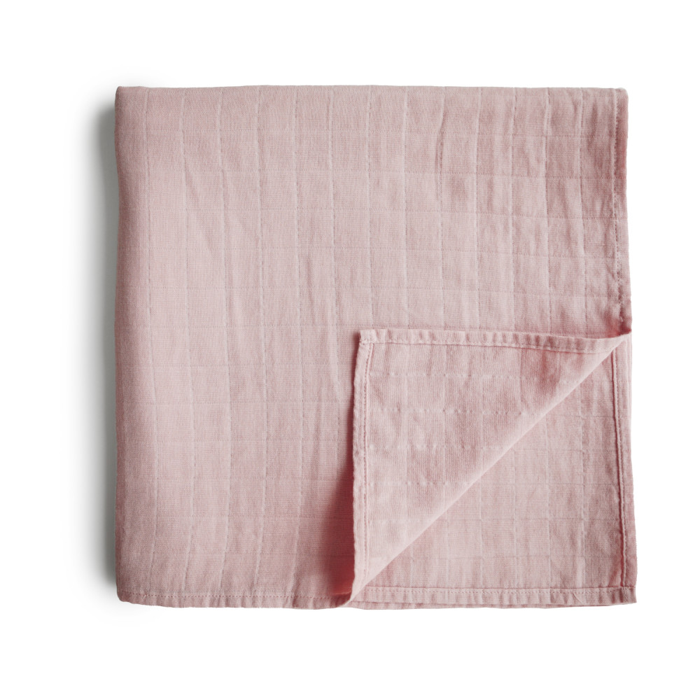 Mushie muszlin pólya és takaró - rózsás vanília